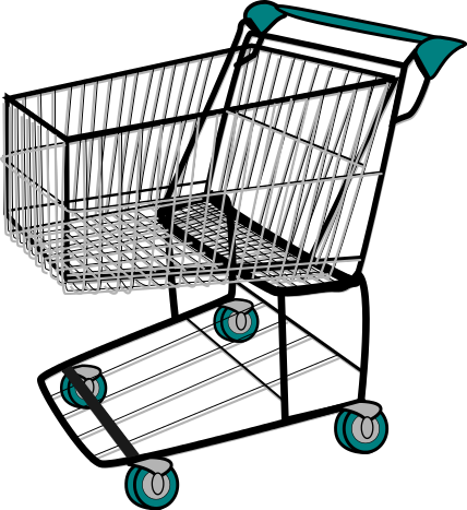 428x467 Shopping Cart Clipart Many Interesting Cliparts