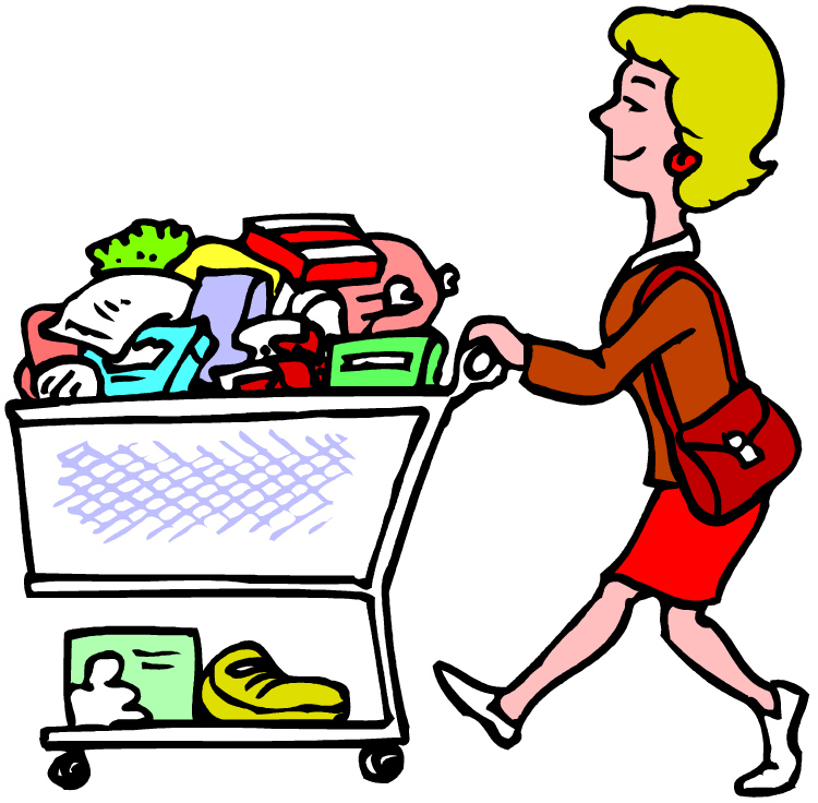 750x736 Consumer Shopper Clipart Panda