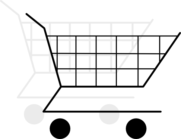 600x462 Shopping Cart Clip Art