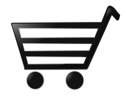 500x381 Shopping Cart Sign Vector Drawing Public Domain Vectors