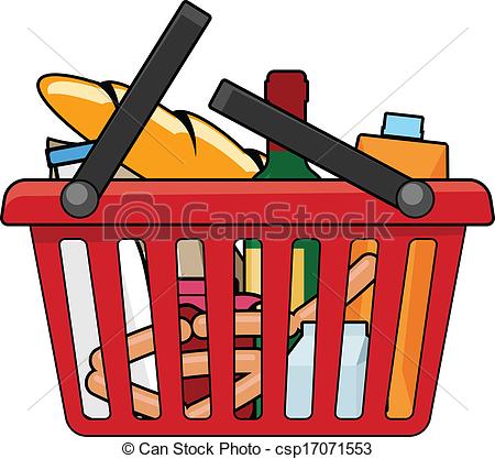450x417 Clipart Shopping Basket