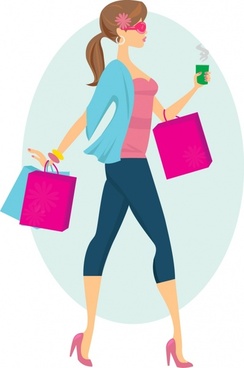 244x368 Fashion Shopping Girls Clip Art Free Vector Download (214,251 Free
