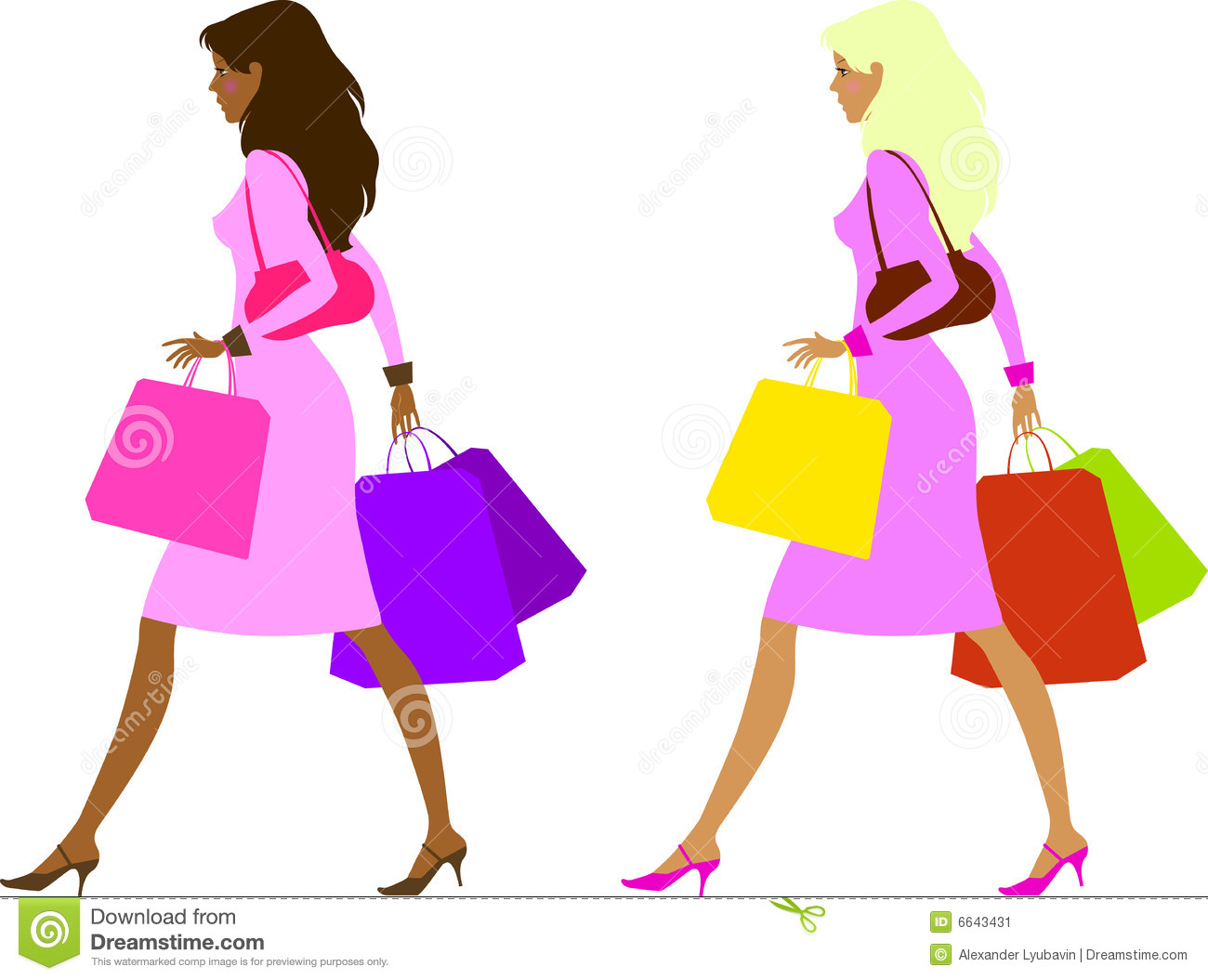 1300x1055 Lady Shopping Clip Art Clipart