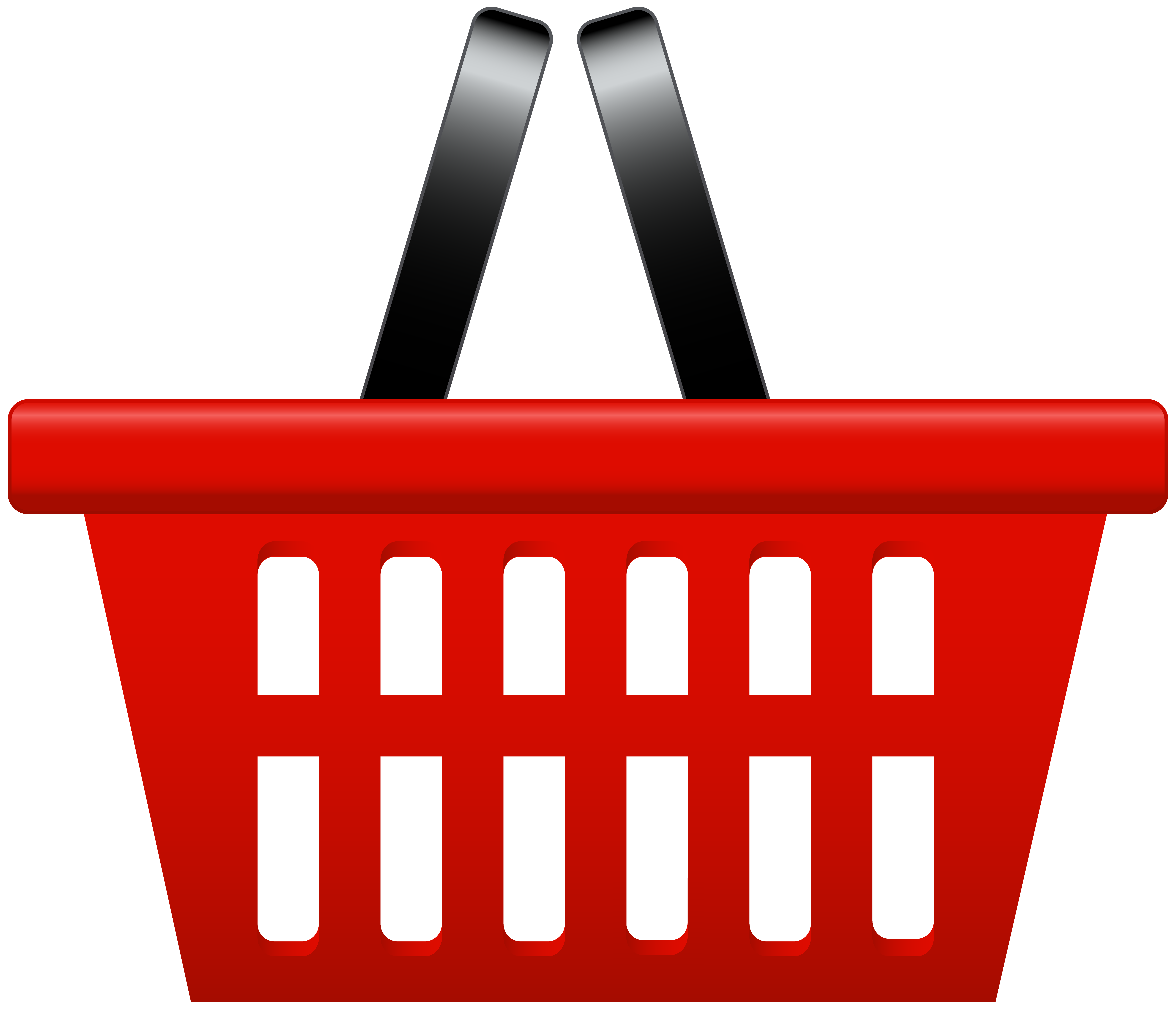 8000x6865 Red Shopping Basket Png Clip Artu200b Gallery Yopriceville