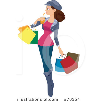 400x420 Shopping Clipart