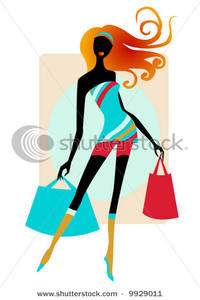 200x300 Shopping Girl