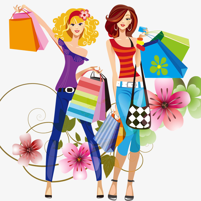 650x651 Shopping Girl Png Images Vectors And Psd Files Free Download