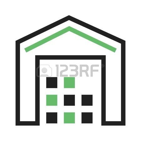 450x450 Shopping Mall, Store, Shop, Building Icon Vector Image. Can Also