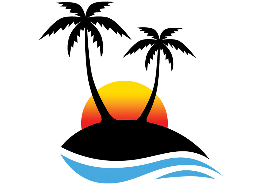 842x595 Shore Clipart Hawaii Beach