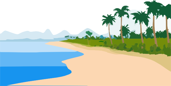 600x304 Beachfront Clip Art