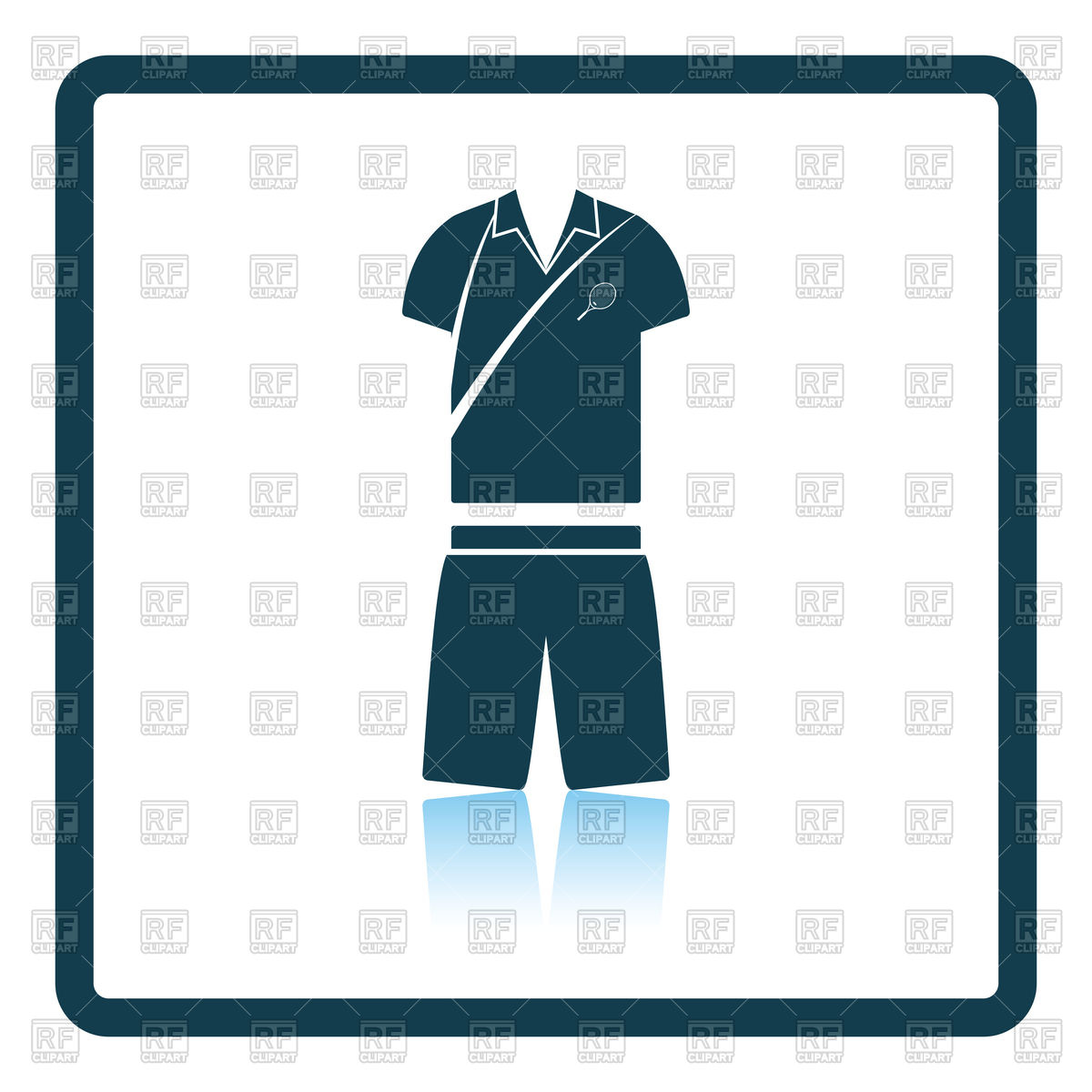 1200x1200 Tennis Man Uniform Icon
