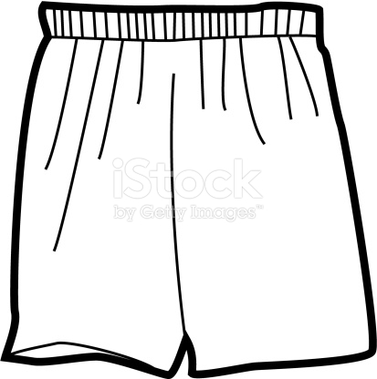 413x416 Boxer Clipart Shorts