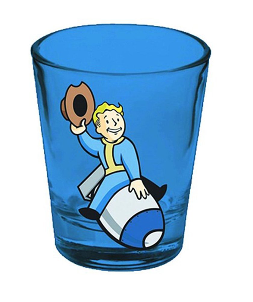 840x1001 Fallout Vault Boy Shot Glass Ebay