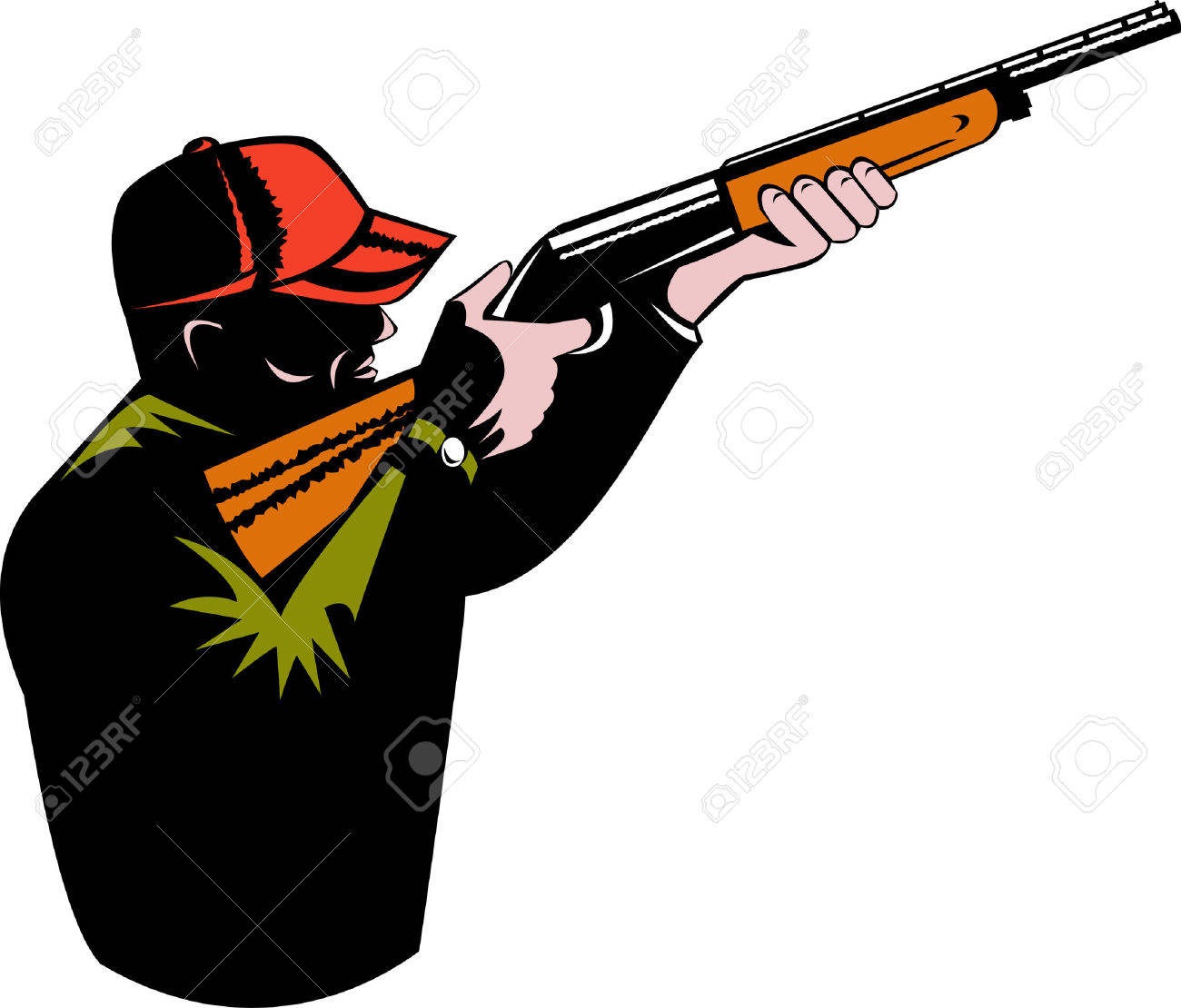1300x1110 Rifle Clipart Shotgun