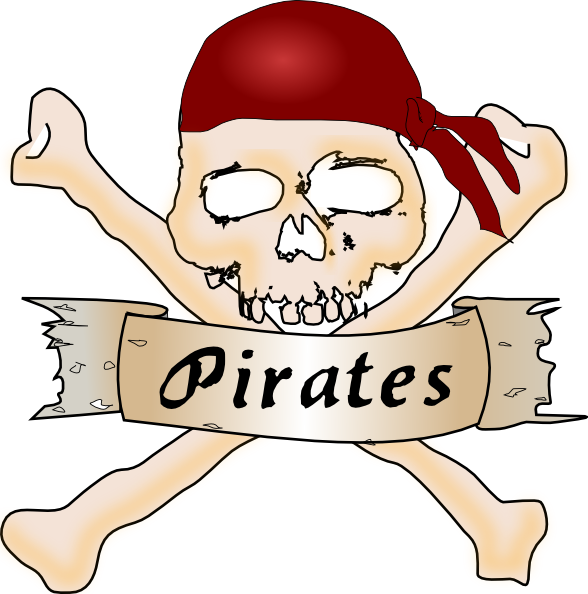 588x594 Pirate With A Parrot On His Shoulder Clip Art