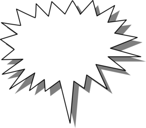 298x261 Shout Clip Art