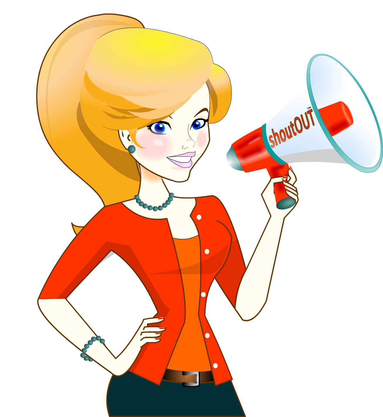 1312x1429 Shout Out Clipart