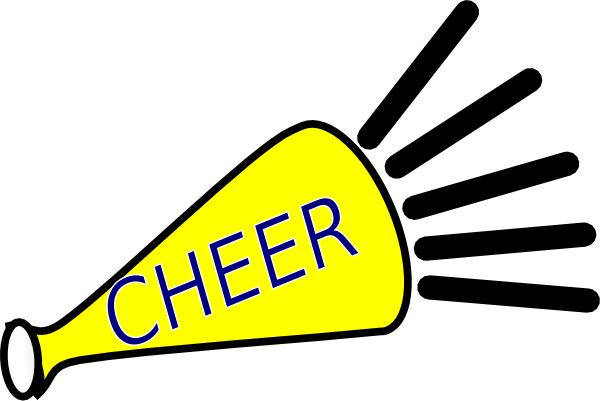 600x401 Cheer Leader Shout Clip Art
