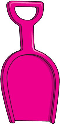 206x423 Sand Clipart Shovel