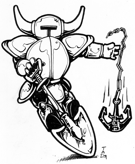 460x560 Shovel Knight By Biazzaz