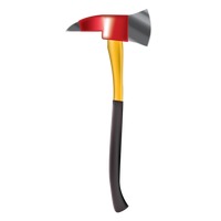 200x200 Realistic Real Pick Head Axe Safety Protection Rescue Emergency