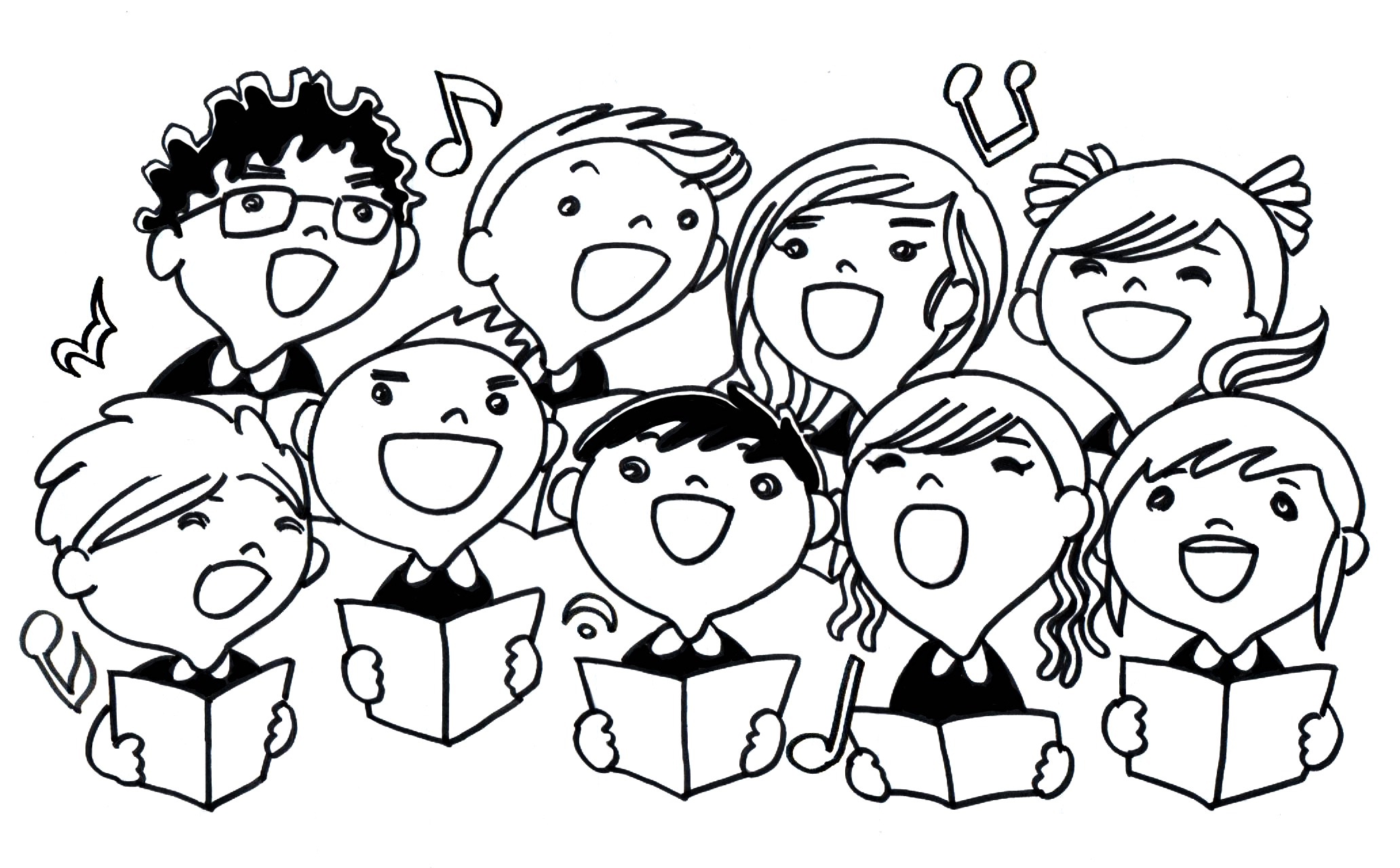 2064x1280 Clip Art Show Choir Clip Art
