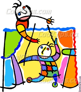 265x300 Puppet Show Clipart