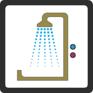 300x300 Shower Symbol Clip Art