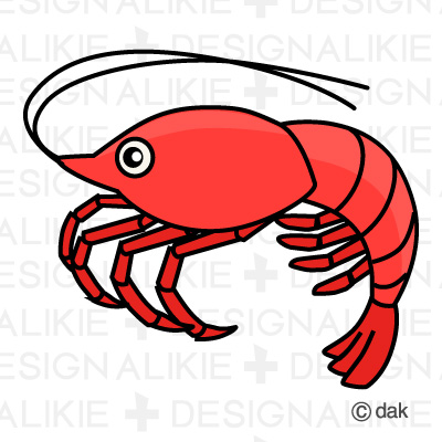 400x400 Shrimp Clipart Cute