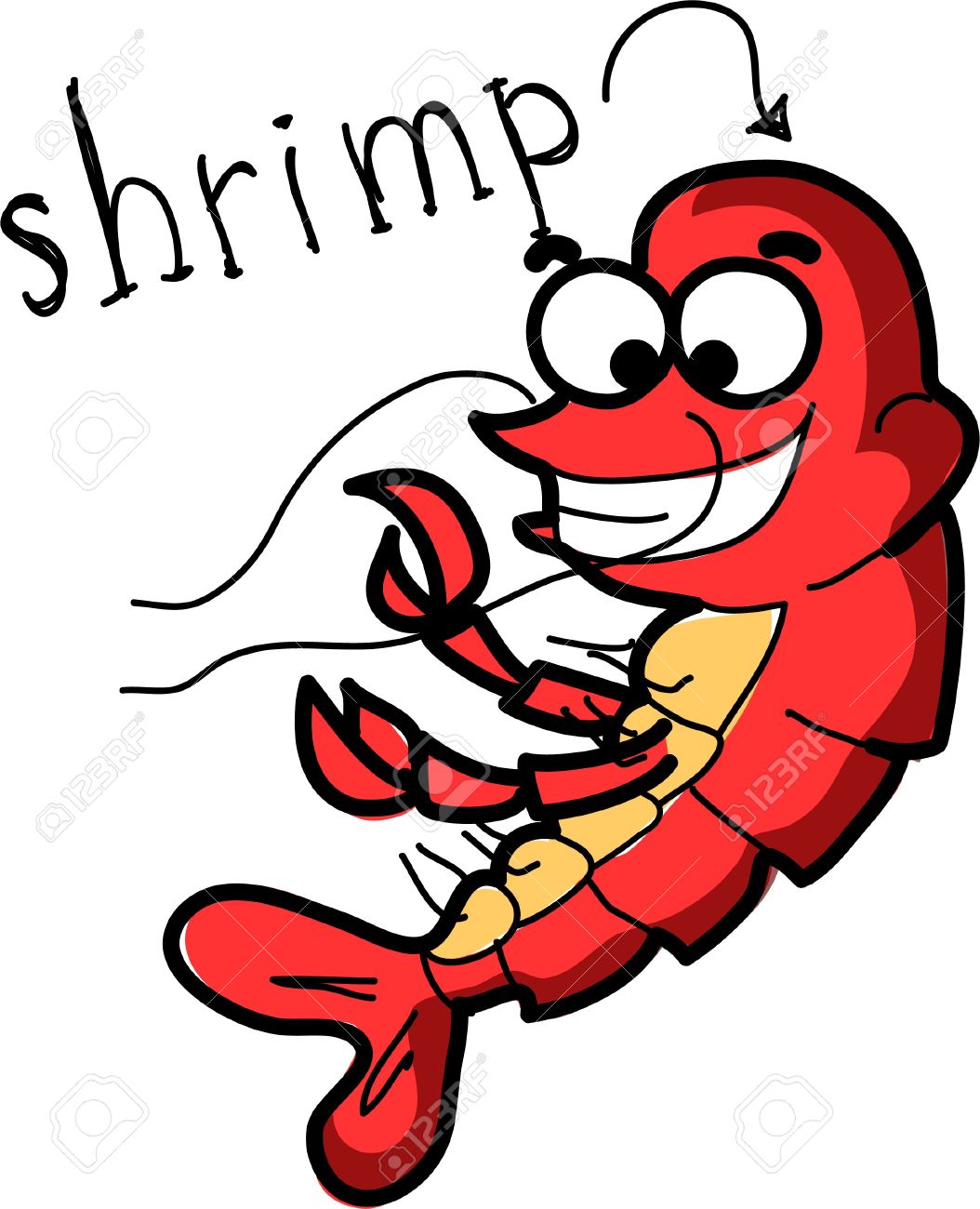1054x1300 Cartoon Shrimp Royalty Free Cliparts, Vectors, And Stock