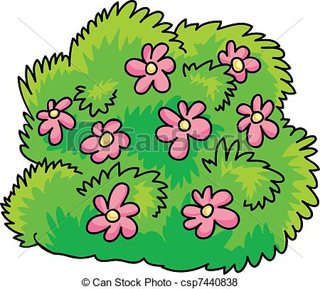 450x406 Drawn Shrub Clipart