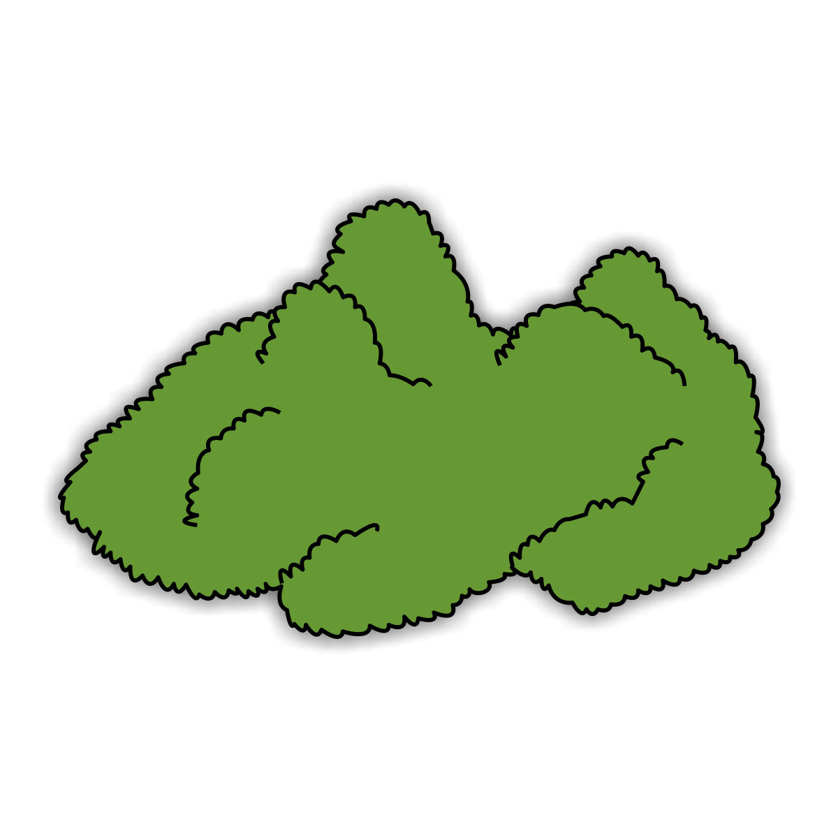 1200x1200 Garden Shrub Clipart