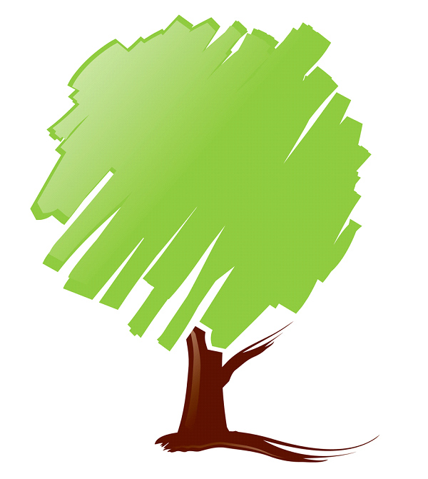 600x671 Shrub Clipart Jungle Tree