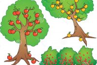 200x135 Hd Bushes And Trees Clip Art Vector Image