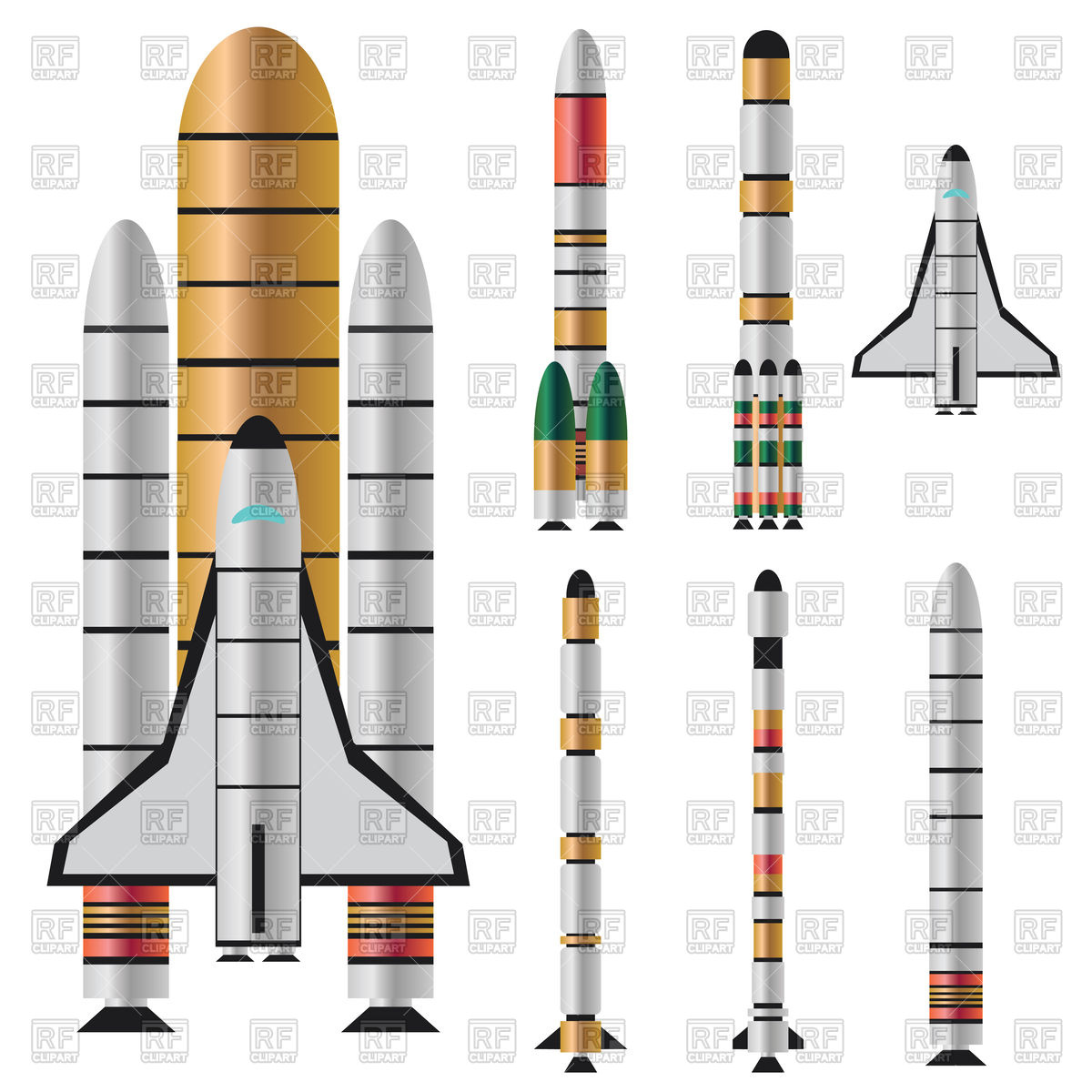 1200x1200 Space Shuttle (Launch Vehicle) With Rocket