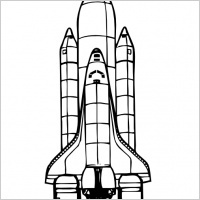 200x200 Space Shuttle Clip Art 6 Clipart Panda