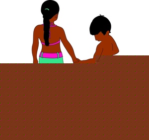 300x283 Free Brother And Sister Clipart Image 0515 1004 2914 3406