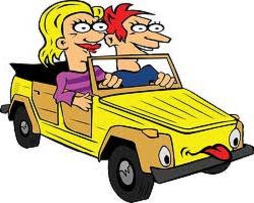 500x400 Car Clipart Funny
