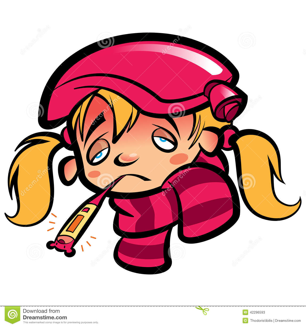 1300x1390 Sick Clipart High Fever