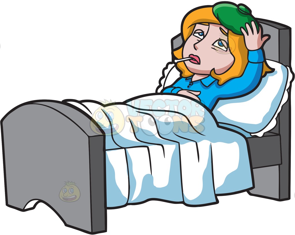 1024x817 Sick In Bed Clipart Drawing Design Kids 2