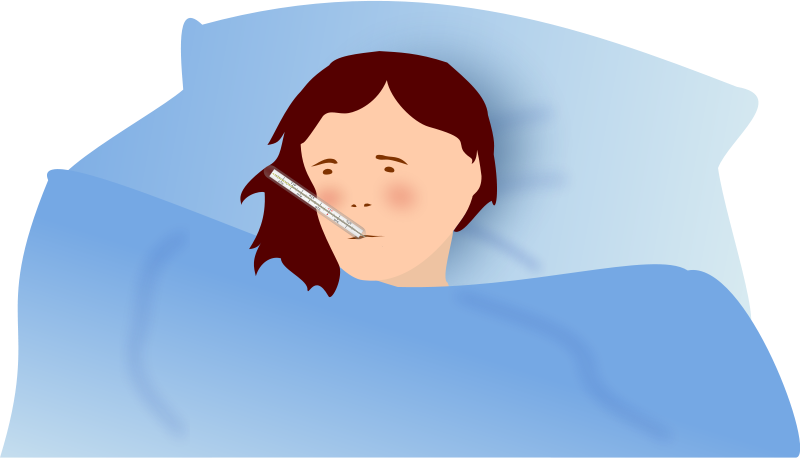 800x458 Free Sick Woman Clip Art