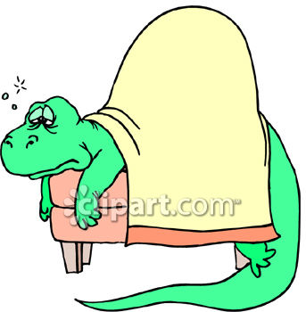 343x350 Sick Dinosaur