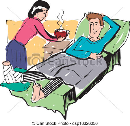 450x435 Sick Person Clipart