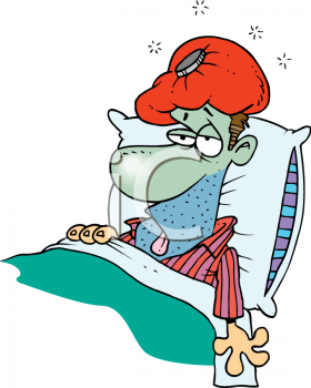 280x350 Sick Clipart Sick Guy