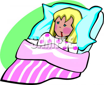 350x285 Sick Clipart Sick Lady