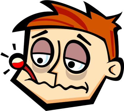 400x360 Sick Clipart