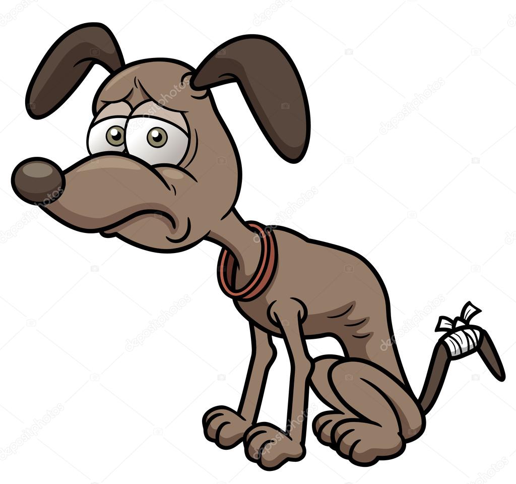 1024x960 Sick Cartoon Dog Stock Vector Sararoom