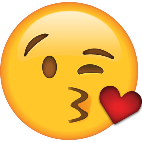 480x480 Download Blow Kiss Emoji Icon Seni Kiss Emoji