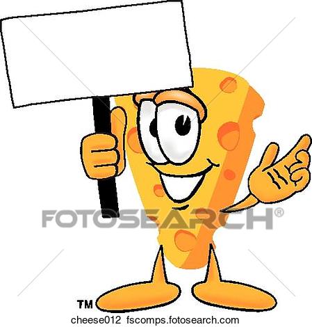 449x470 Clip Art Of Cheese With Sign Cheese012