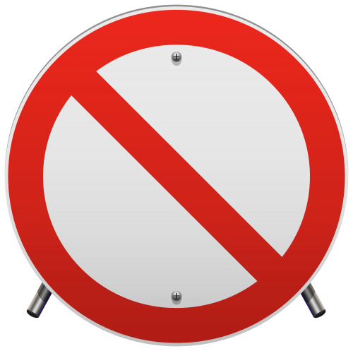 500x497 No Parking Sign Png Clip Art